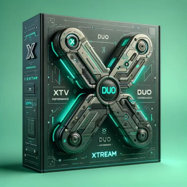 Officiel Abonnement IPTV Xtream DUO 12 Mois Pack VOD 4K/3D