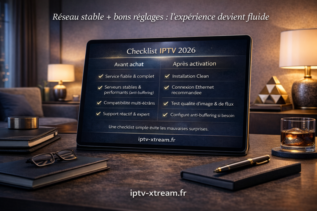 Meilleur abonnement IPTV 2026