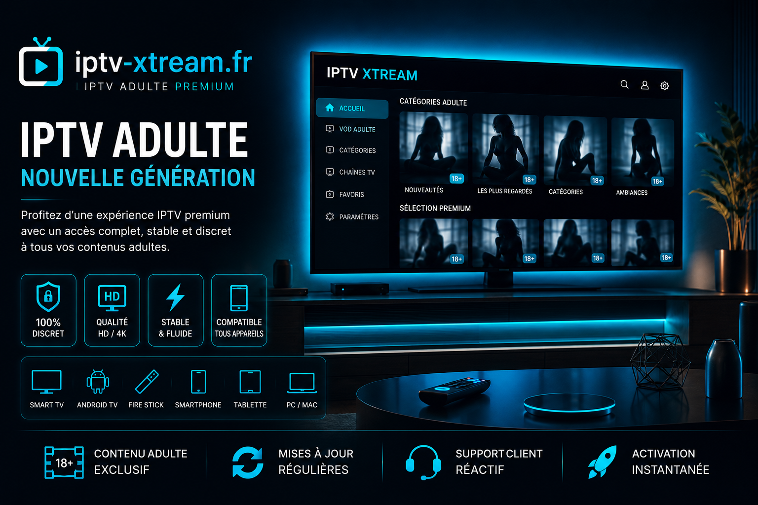 IPTV adulte : comment choisir une offre fiable, discrète et vraiment agréable à utiliser en 2026 ? IPTV adulte : comment choisir une offre fiable, discrète et vraiment agréable à utiliser en 2026 ?