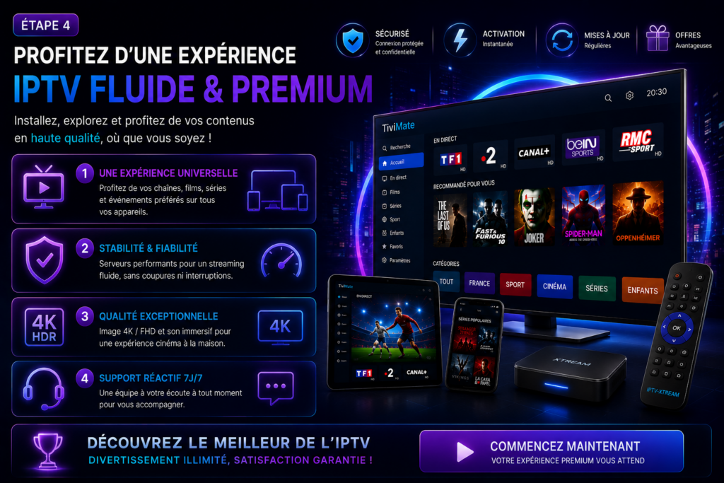 Abonnement IPTV adulte 2026 : choisissez une offre stable, discrète et premium abonnement IPTV adulte 2026